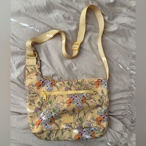 Vera Bradley Yellow Floral Crossbody Bag